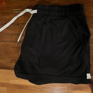 Black Vuori Shorts
